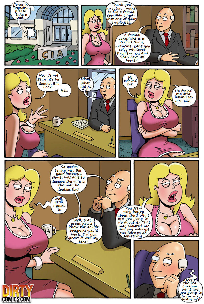 American Dad Porn Cartoon Incest - American Milf Porn Comic (Parody on American Dad) - Porn ...