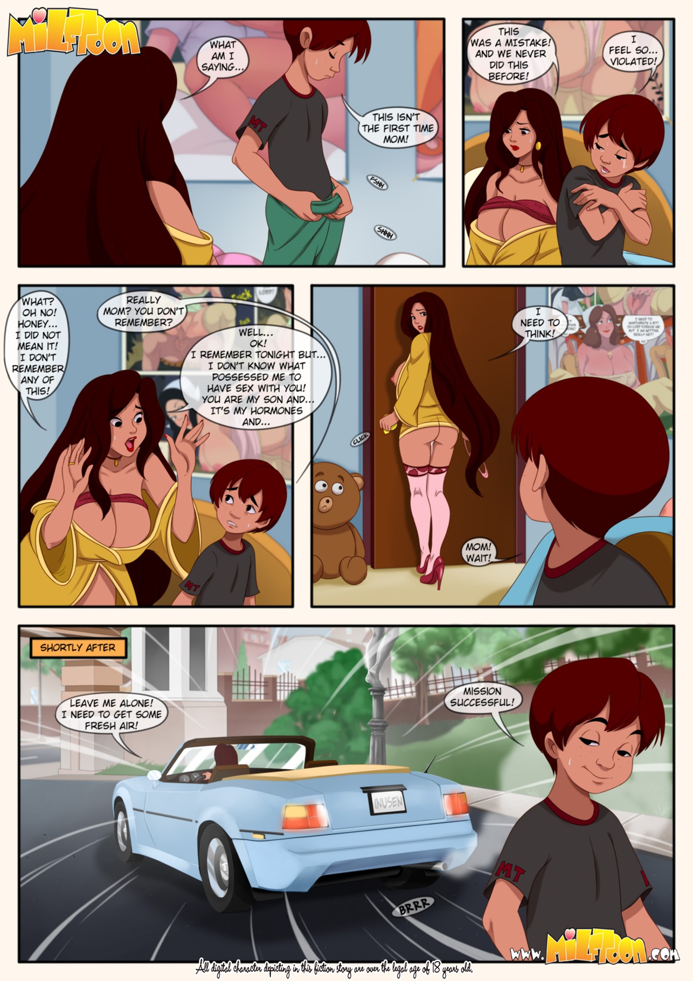 Cartoon Sex Comics Incest - Milftoon Incest Porn Comics - Arranged Marriage Part 2 ...