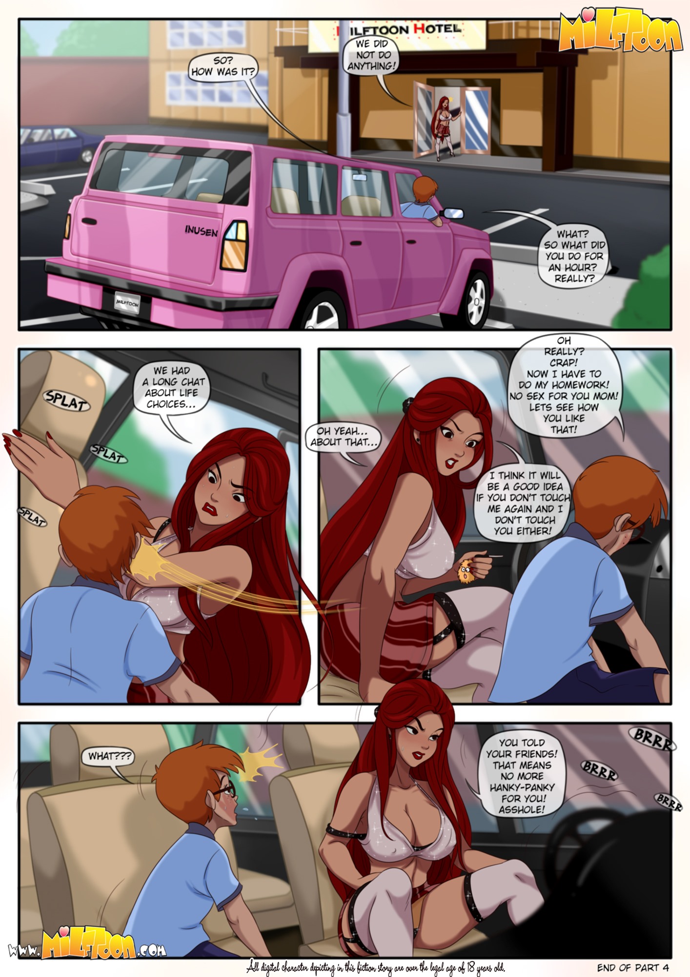 Cartoon Sex Milf - Milftoon Ð²Ð‚â€œ The Milftoon Part 4 Big Ass Milf - Porn Comics ...