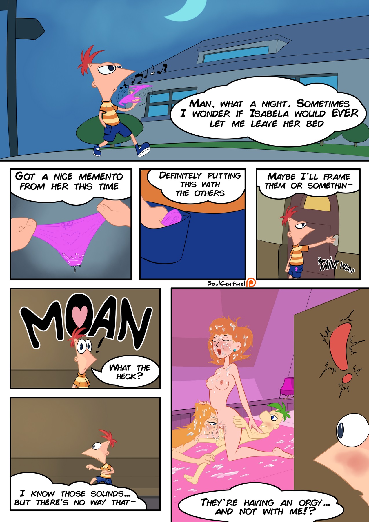 Phineas And Ferb Porn Shadbase - Phineas Revenge- SoulCentinel Sex Comic - Porn Comics, Sex ...