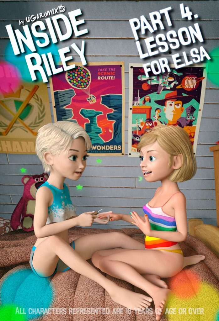 Comics Porn Adult Cartoon - Inside Riley 4 Lesson For Elsa Ugaromix Adult Comic Book ...