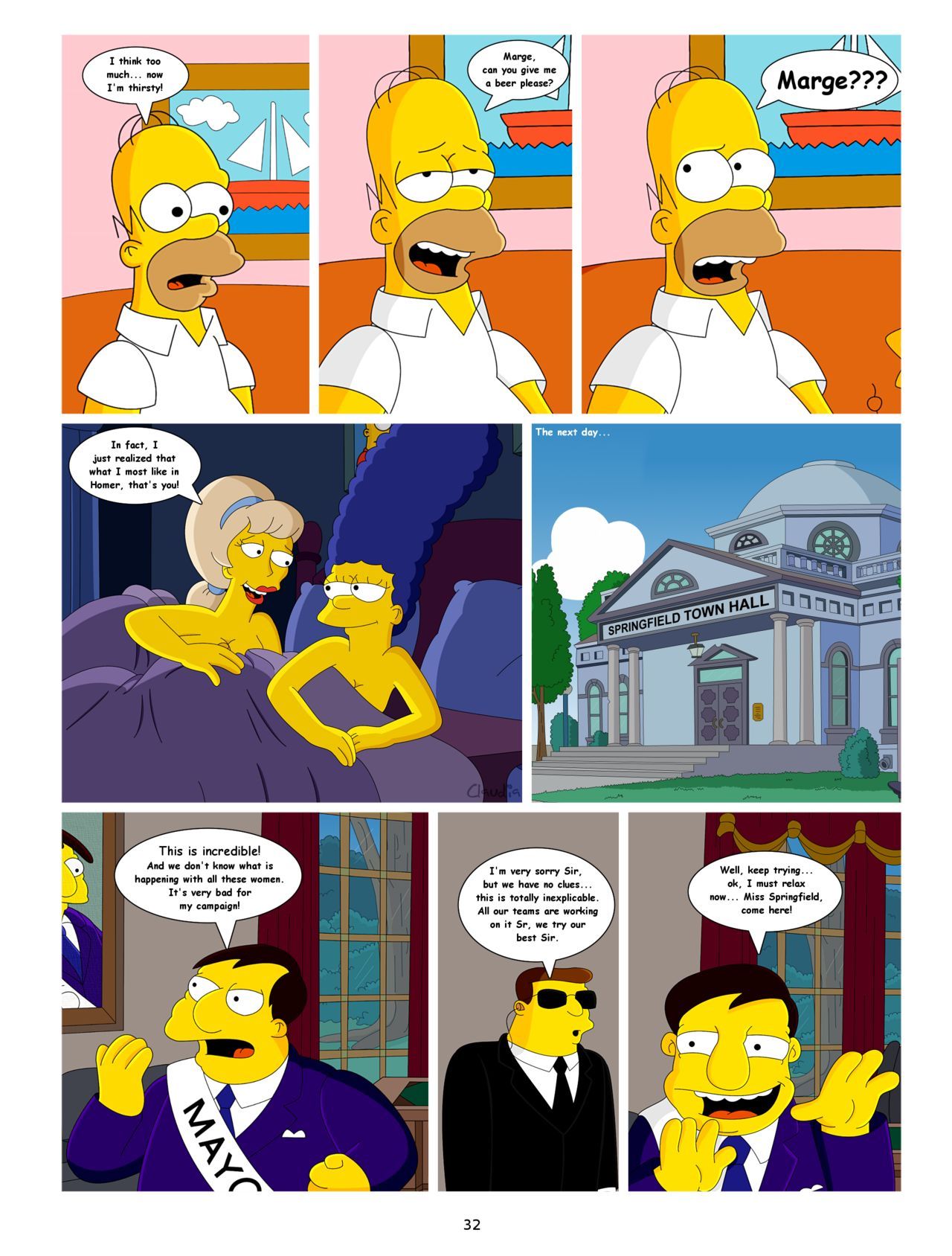 1280px x 1688px - The Simpsons Sex Comixs - Conquest of Springfield 2 - Porn Comics ...