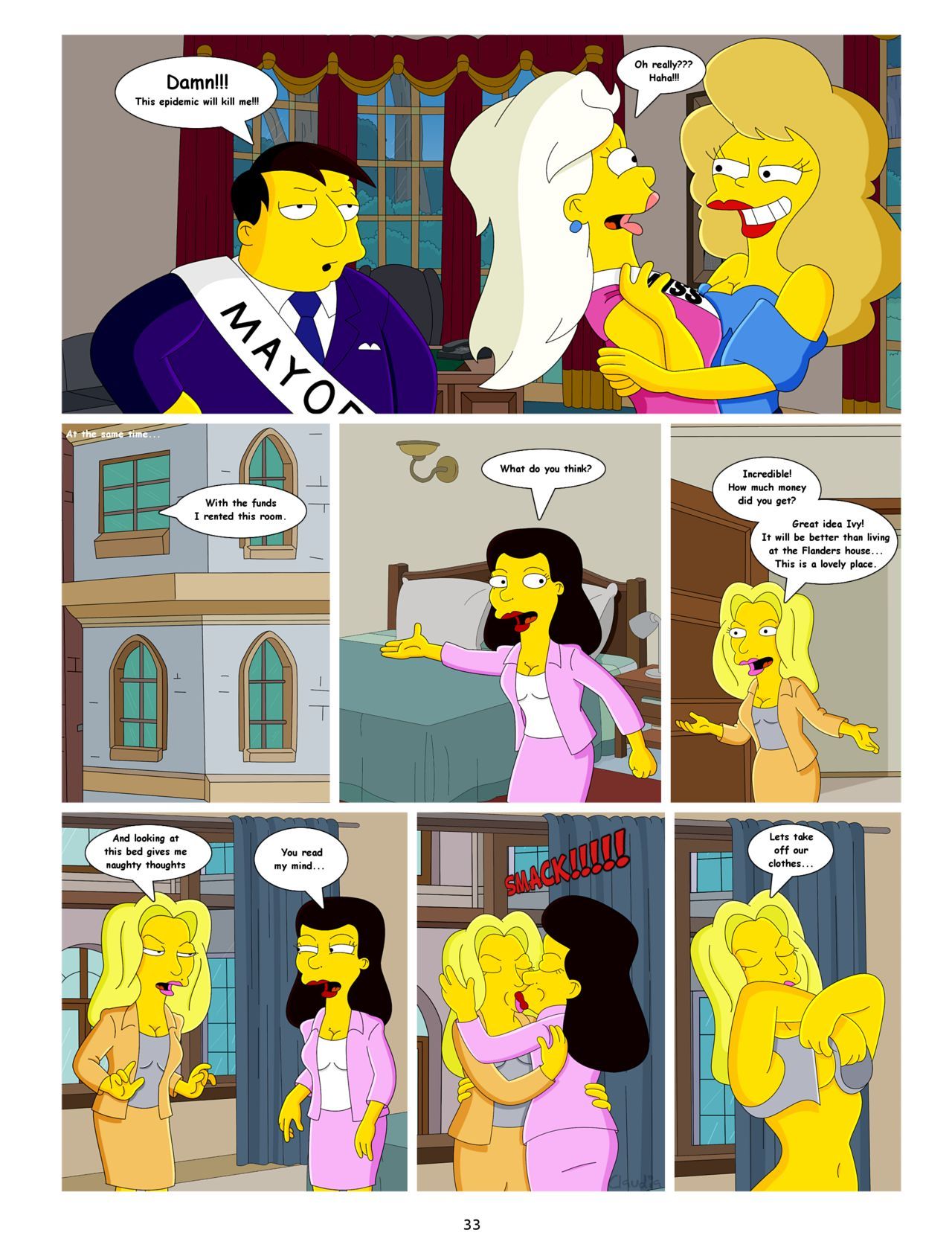 Simsons Lesbian Porn - The Simpsons Sex Comixs - Conquest of Springfield 2 - Porn Comics, Sex  Comics. Hentai Manga, Porn Pics.