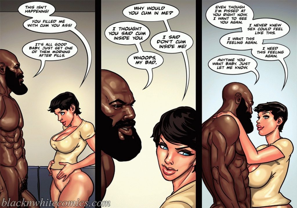 Interracial Cartoon Comic Porn - Interracial Sex Comics - BlacknWhite Art Class p.1 - Porn ...