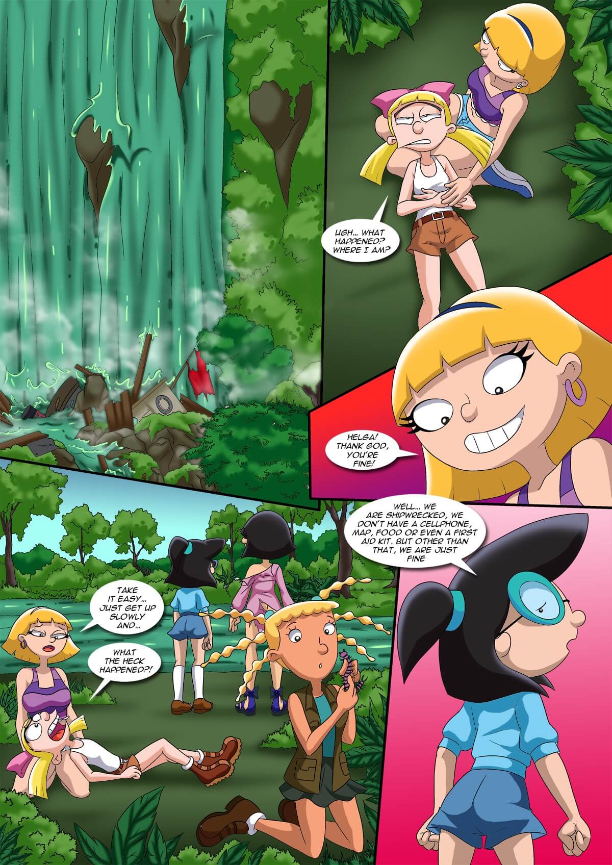 Jungle Hell Adult Comic Book 1 Ð²Ð‚â€œ Hey Arnold Parody from ...