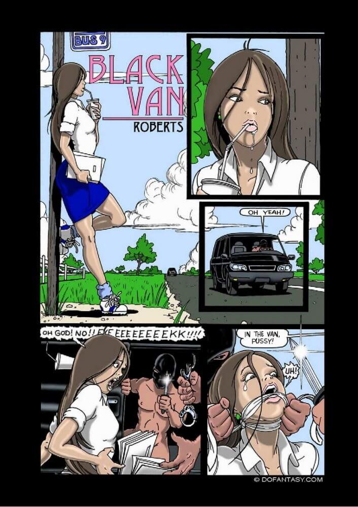 Brutal Violent Cartoon - The Black Van - Brutal Sex Comic - Porn Comics, Sex Comics. Hentai Manga,  Porn Pics.