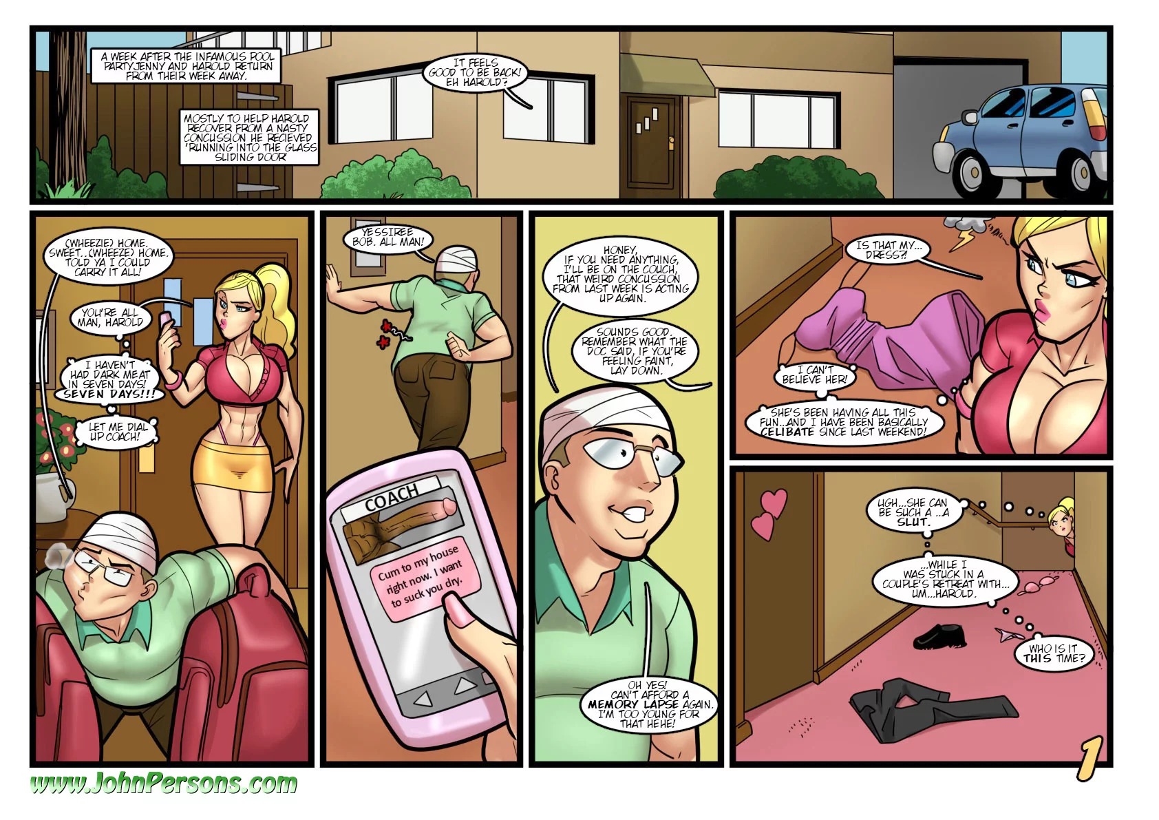 Interracial Sex Webcomic - John Persons- Coxville CountyÐ²Ð‚â„¢s Stud Swap - Rabies ...