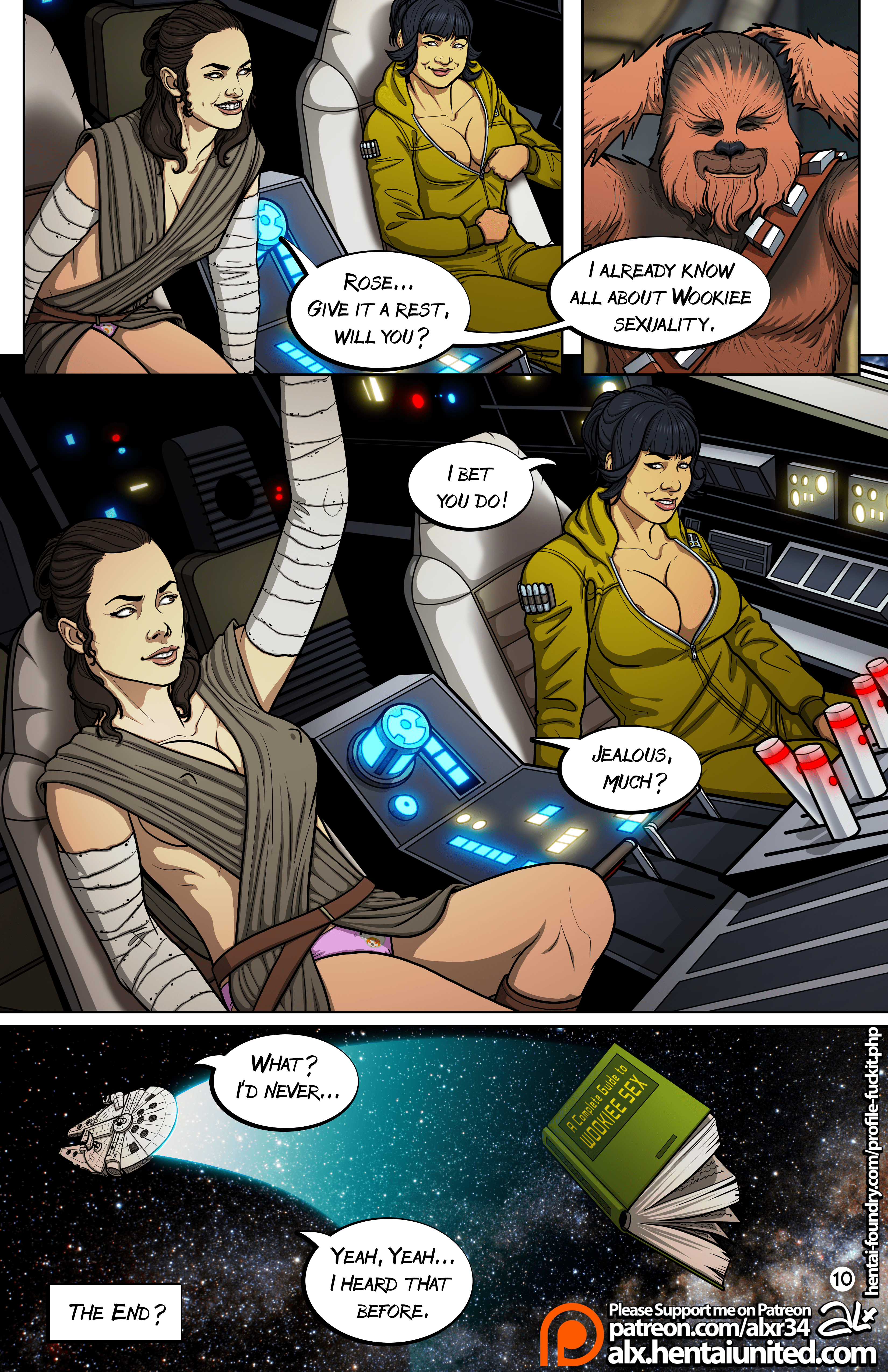 Star Wars Porn Comix - Star Wars A Complete Guide to Wookie Sex Parody Sex Comics ...